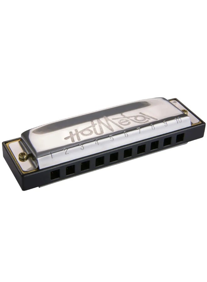 Hohner هارمونيكا هونهير دياتونيك M75206X هوت ميتال F - سلسلة المتحمسين - Image 1